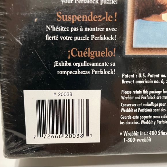 Wrebbit Perfalock “Fluffy on Quilt” 1000 pc Puzzle - Picture 9 of 16